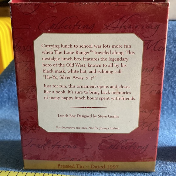 Hallmark Keepsake Ornament Lone Ranger NIB - Picture 3 of 7